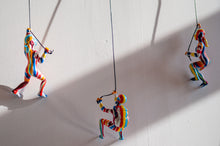 Load image into Gallery viewer, 7 Piece Climbing Sculpture Wall Art Gift For Home Decor Interior Design Rock Climbing Man Contemporary Artwork woman Mixed Lines Positions