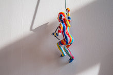 Load image into Gallery viewer, 7 Piece Climbing Sculpture Wall Art Gift For Home Decor Interior Design Rock Climbing Man Contemporary Artwork woman Mixed Lines Positions