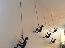 Load image into Gallery viewer, 20 Piece Climbing Sculpture Wall Art Gift For Home Decor Interior Design Rock Climber Climbing Man Contemporary Artwork Resin